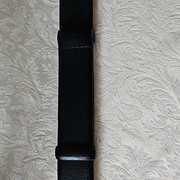 CHICO'S Slide Adjustable Wide Black Belt M/L - Picture 10 of 11